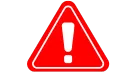 red warning light